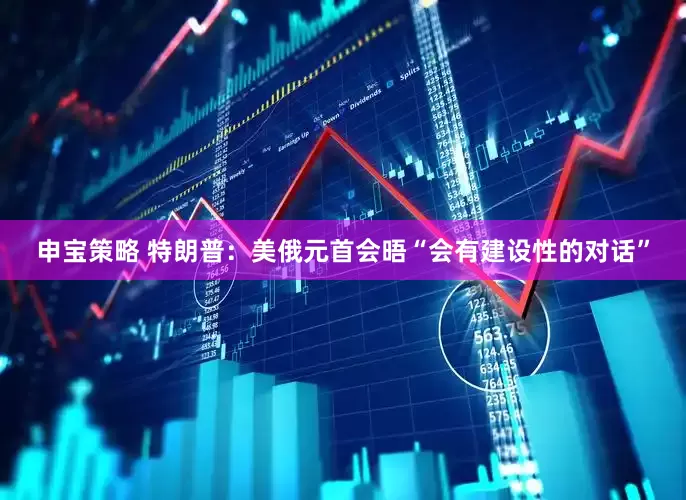 申宝策略 特朗普：美俄元首会晤“会有建设性的对话”